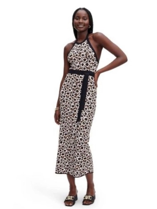 Diane Von Furstenberg Dresses & Skirts - Diane Von Furstenberg for Target Black & White One-Shoulder Floral Midi Dress
